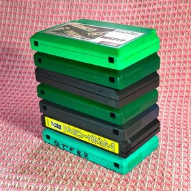 Nintendo Famicom NES Games Lot 7 Baseball Golf Soccer Mahjong Sports Tested JP