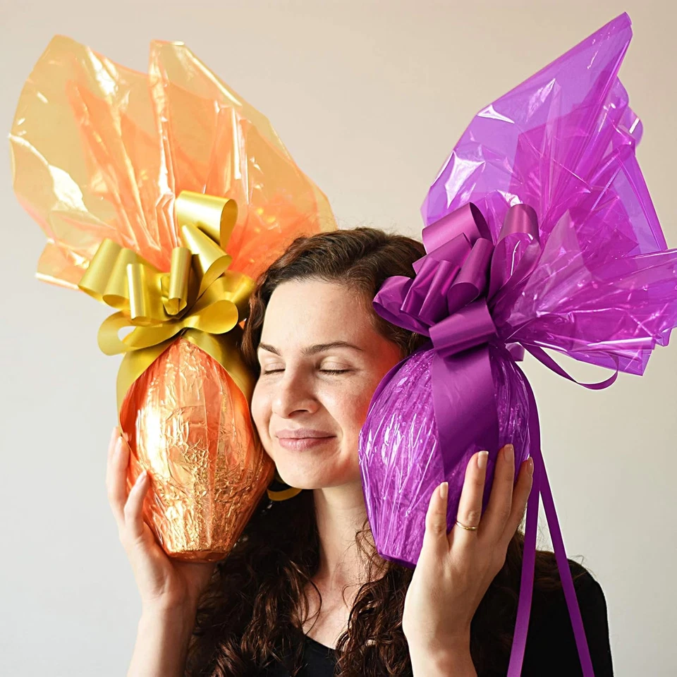 Rollo de celofan morado 16x100ft para regalos decoraciones manualidades y mas - Image 3 of 4