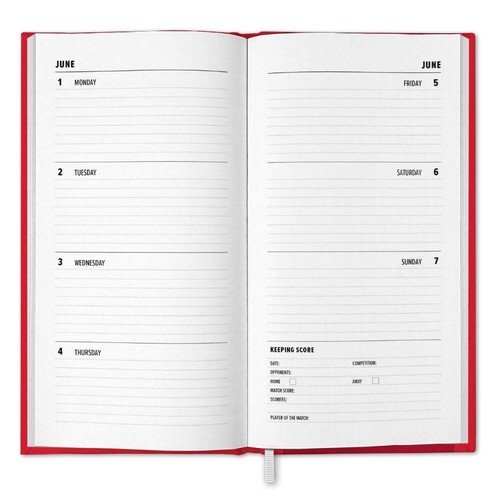 2026 Arsenal FC Slim Pocket Diary – Official Product – Gunners - Picture 2 of 5
