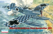 Eastern Express 1/72 German WWI Fighter Hansa-Brandenburg W.29 Model Kit