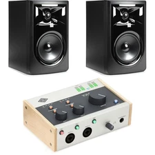 Universal Audio Volt 276 USB-C Audio Interface and JBL 306P Studio Monitor
