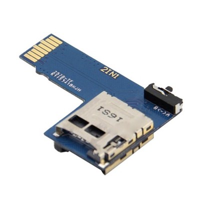 Für Raspberry Pi Dual TF-Kartenadapter SD-Kartenadapter 2 in 1 Dual System