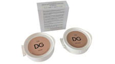 DOLCE&GABBANA SOLAR GLOW 11.5ml HEALTHY GLOW CUSHION FOUNDATION 220 Sand/350 Bro