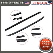 Pair Windshield Pillar Molding For 2005-2008 Chrysler 300 Dodge Magnum Charger