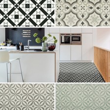 Vinyl Flooring Retro Patterned Victorian Lino Kitchen Bathroom CHEAP 2m 3m 4m