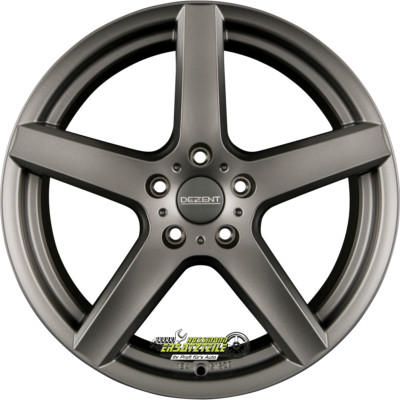Dezent TY graphite matt 6.5x17 ET40 - LK5/114.3 ML60.1 Felge Alu
