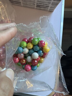 20 mm Bubblegum Faceted Beads Bulk Sale