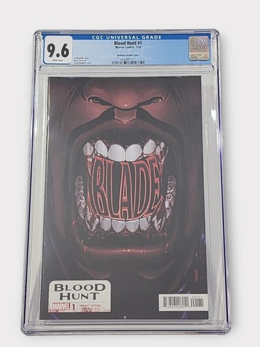 Blood Hunt #1 F David Baldeon Fangs, ⚡️CGC  9.6 NM⚡️, Marvel Comics, 05/24