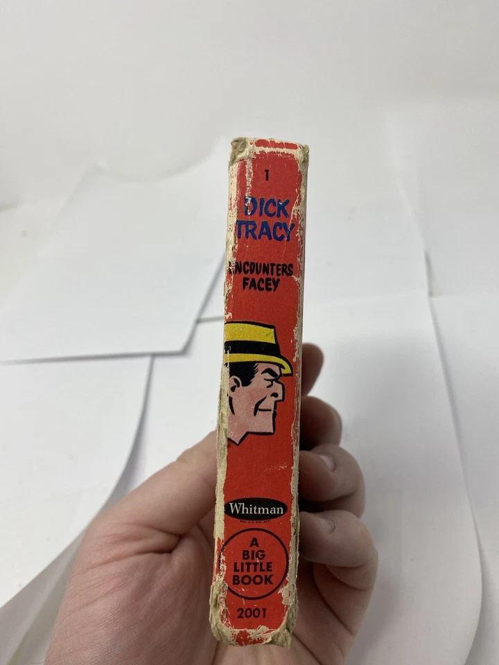 DICK TRACY ENCOUNTERS FACEY BIG LITTLE BOOK Whitman Paul S Newman - Image 3 of 4