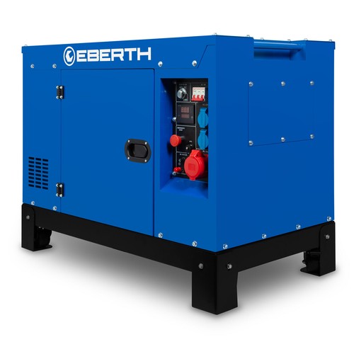 EBERTH 15 kW Notstromaggregat Diesel Stromerzeuger 3-Phasig Stromgenerator Leise - Bild 1 von 10