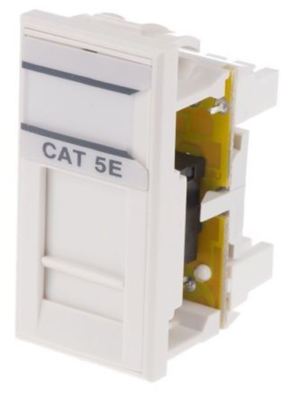 HellermannTyton Cat5e 1-fach RJ45 Steckdose, mit UTP Shield Type