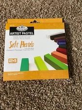 ROYAL LANGNICKEL SOFT PASTELS Pack 24 Colours