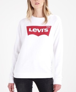 levi's women's relaxed graphic crew sweatshirt