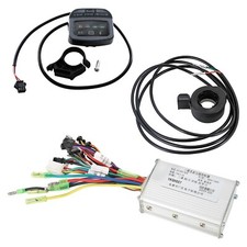 36V/48V Brushless Motor Controller Throttle Display Electric Bicycle E Bike Quad