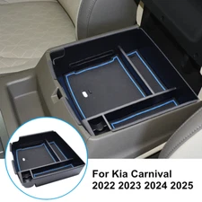 F 2022-2025 Kia Carnival MPV Center Console Armrest Storage Box Tray Accessories