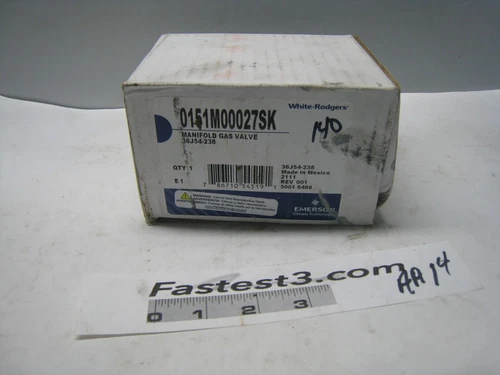 Emerson Manifold Furnace Gas Valve 0151M00027 36J54-238