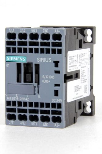 Siemens Sirius 3rt2016-2bb42 power contactor 4 KW relay contactor 24V DC - Picture 1 of 5