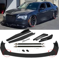 For HYUNDAI VELOSTER Front Rear Bumper Lip Splitter Side Skirt Diffuser Body Kit