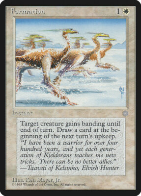 Magic MTG Tradingcard Ice Age 1995 Formation
