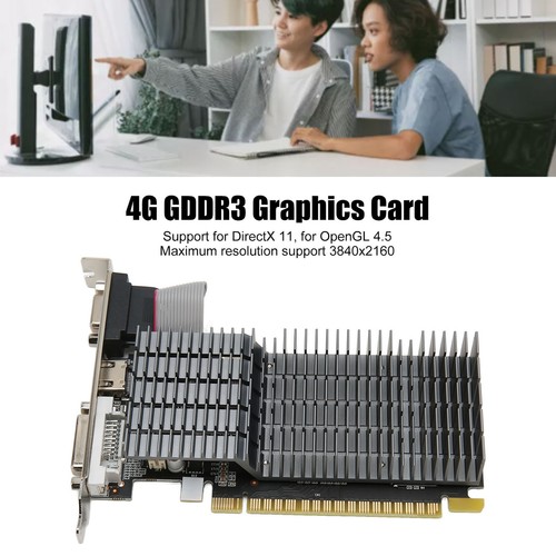 GT710 4G GDDR3 Graphics Card Support DVI VGA HD Multimedia Interface 64bit 3 Fit - Picture 15 of 22
