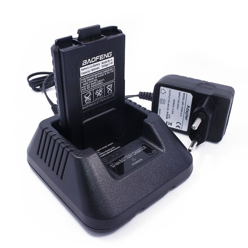 BL-5L BATTERY CHARGER CH-5 BAOFENG UV-5R DM-5R UV-5RA BF-F8+ UV-6R BF-F8HP RADIO - Zdjęcie 3 z 8