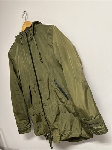 Ilse Jacobsen Hooded Jacket Parka Coat, Khaki Green. Size UK 10 - Picture 4 of 13