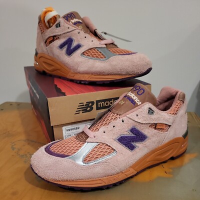 Size 11 New Balance 990 V2 Made in USA x Salehe Bembury Sand Be The Time  2022