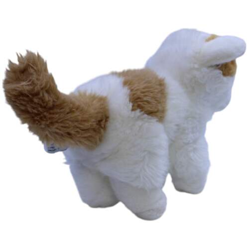 Weißes Kitten mit braunen Flecken Kuscheltier 20 cm, gebraucht von Uni-Toys - Bild 7 von 9