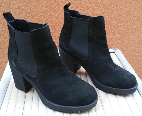 Botines negros chelsea con plataforma Coolway 38 ULANKA como nuevos | eBay