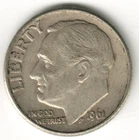 USA - 1961D - Dime - Roosevelt Silver - Low Mintage - #13189RG