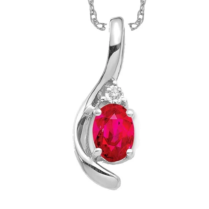 Natural Ruby Fashion Pendants