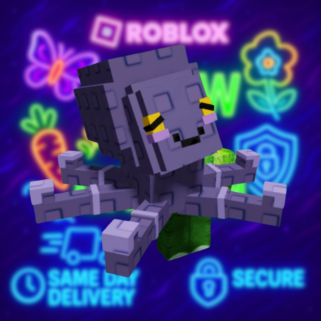 Enorme Nightmare Mimic Octop – Pet Per Grow A Garden Su Roblox – Consegna Veloce
