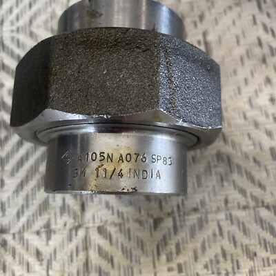 LOTE-4 A105 422 1-1/4'' NPT THREADED PIPE UNION MSS SP83 NEW