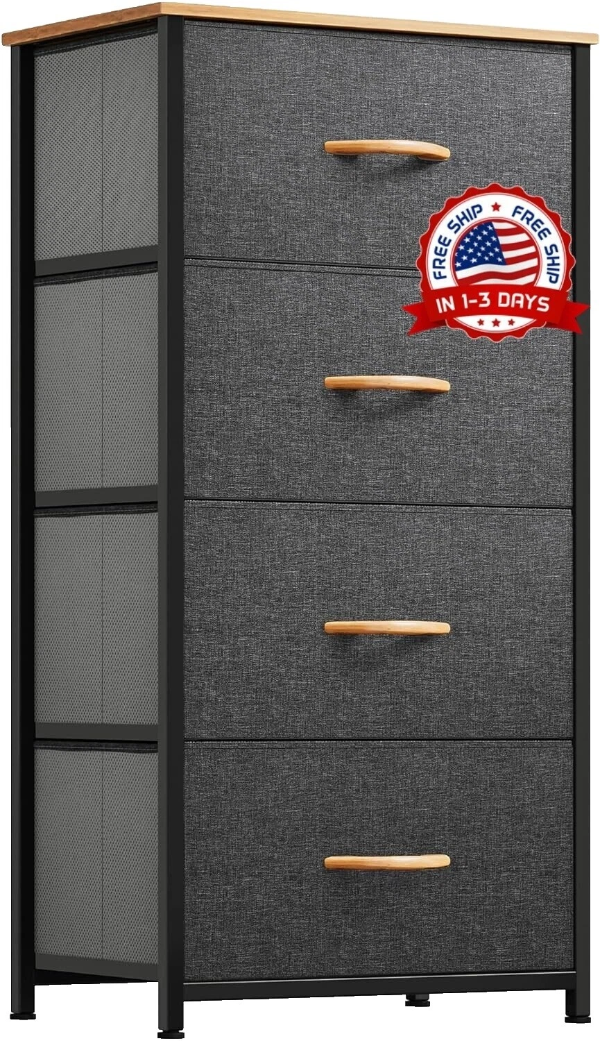 Cajones y cajones de hierro forjado