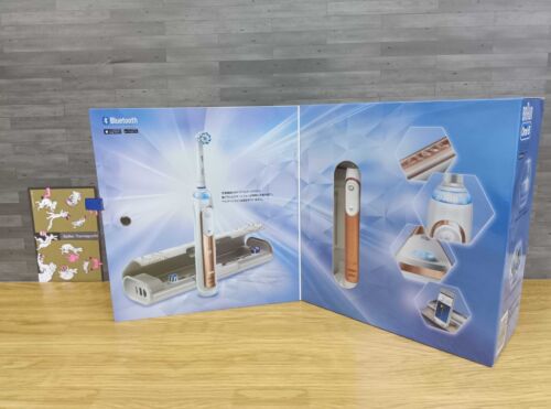 Cepillo de dientes eléctrico Oral B Genius 9000 oro rosa Japón NUEVO - Imagen 2 de 9