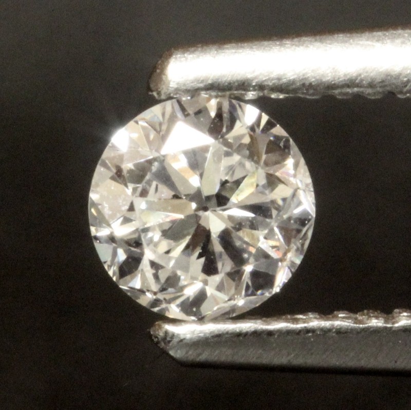 GIA loose certified .47ct VS2 G Brilliant round diamond vintage antique