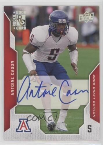 2008 Draft Edition Exclusives Antoine Cason (On Card Autograph) Rookie Auto RC - Picture 1 of 4