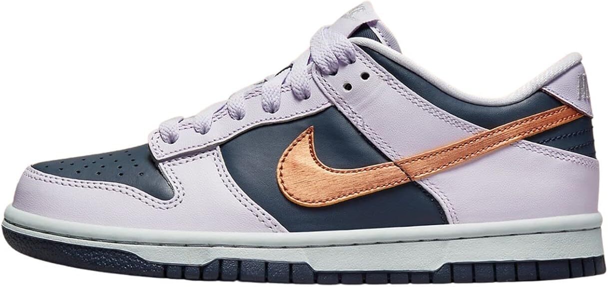 Кроссовки для больших детей Nike Dunk Low SE Thunder Синие/Медный металлик (DX1663 400)