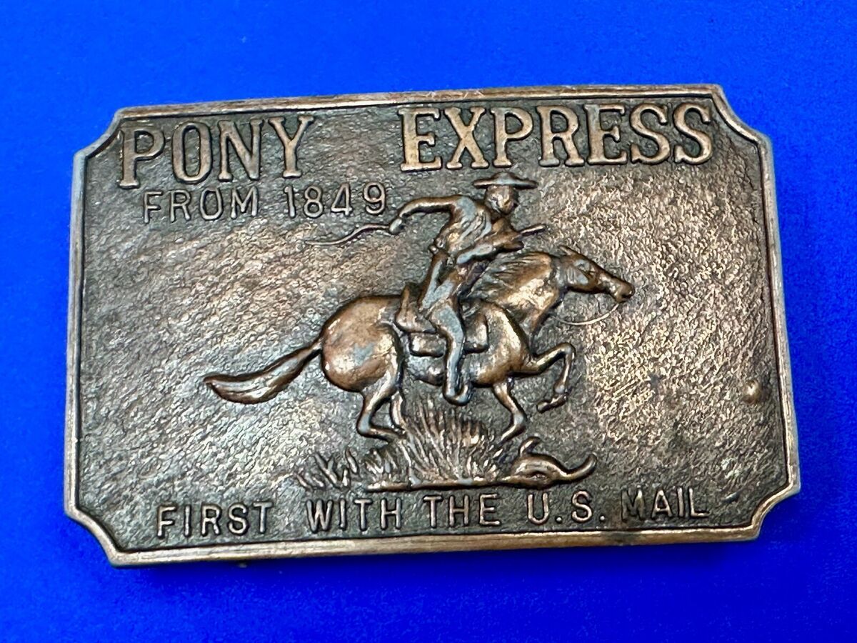Pony Express Since 1852*** Old West First With The Us Mail Pony Express Since 1852*** Old West First With The Us Mail