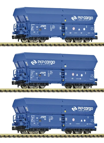 N Fleischmann 6660086 - 3-tlg. Set: Selbstentladewagen, PKP Cargo Neu OVP AUKTI