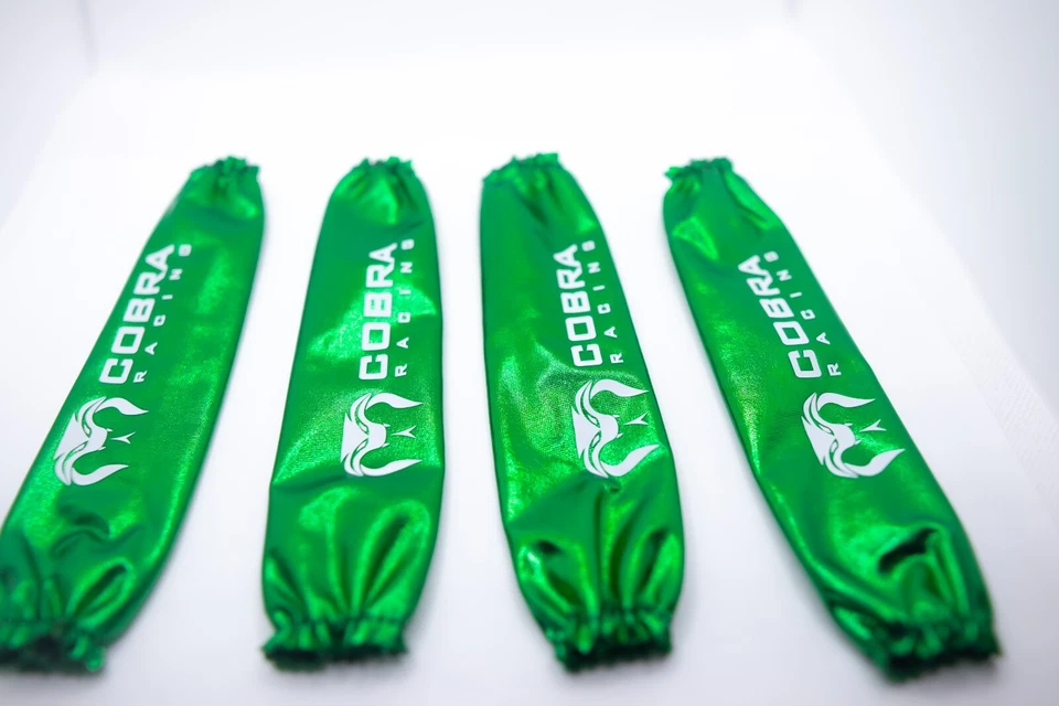 Shock Dust Covers For Traxxas X-Maxx (XMaxx), XRT, Kraton, Losi, etc... GREEN - Image 3 of 4