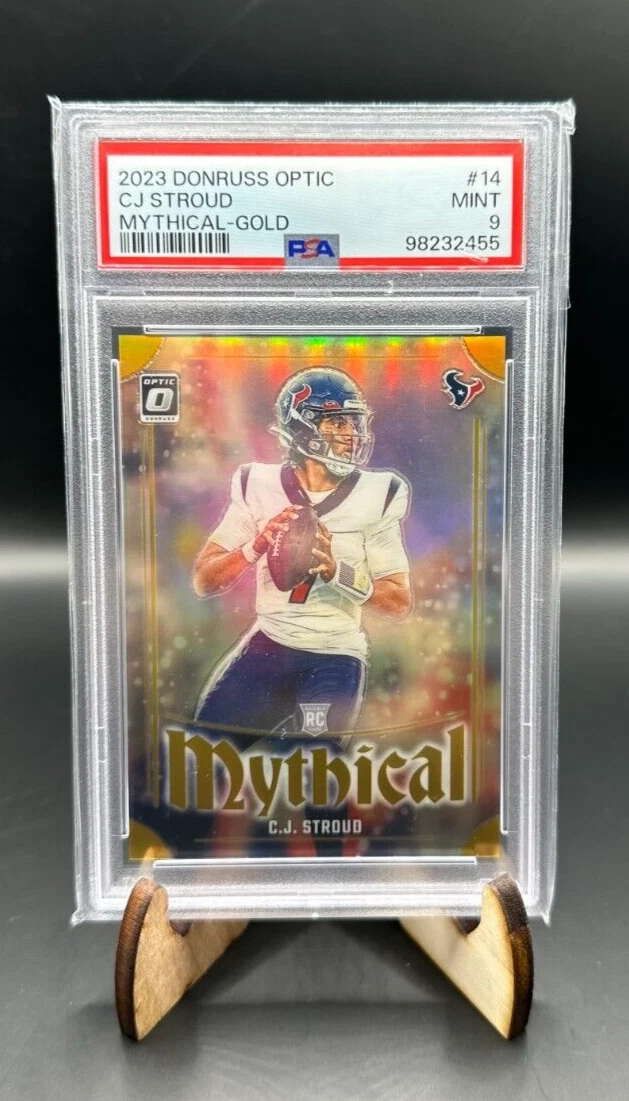 CJ Stroud Panini Donruss Optic Mythical #14 Gold