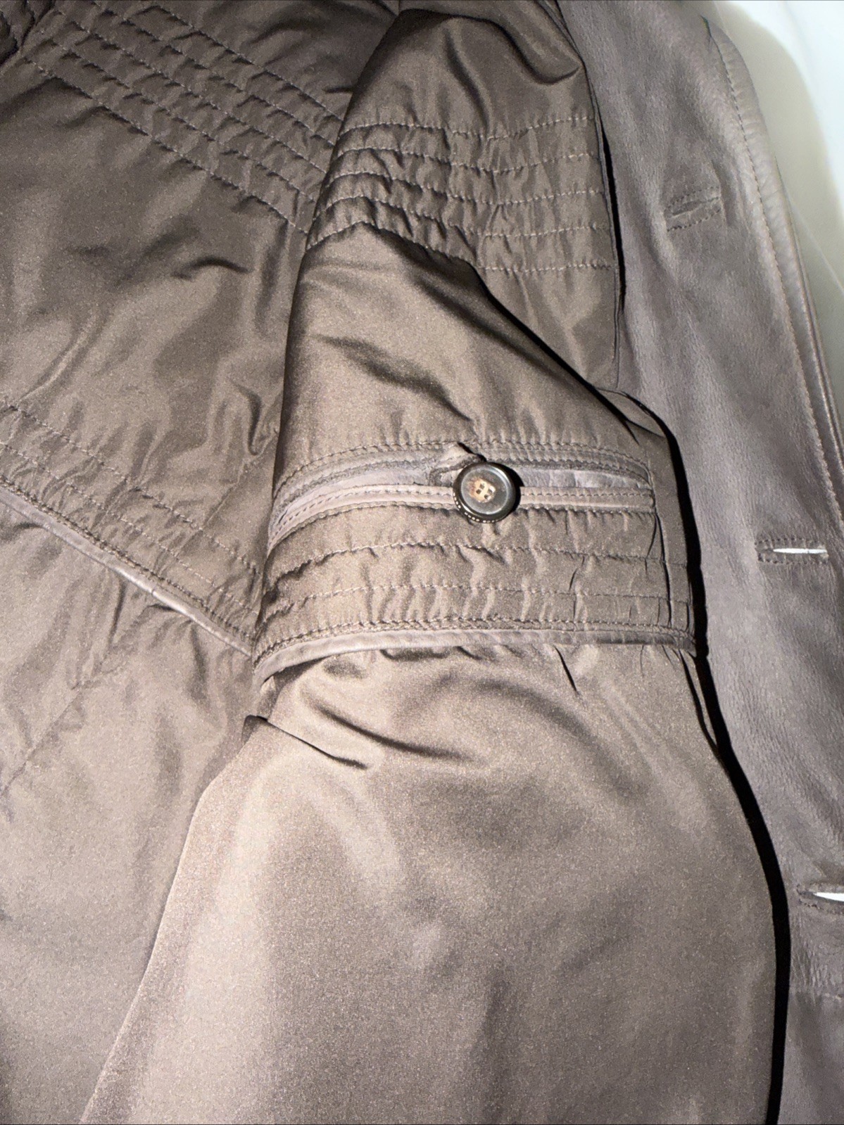 Hugo Boss Oily Nubuk Leather Jacket 42R thumbnail 5