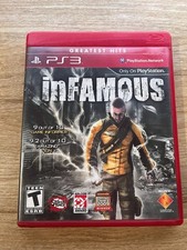 inFamous (Sony PlayStation 3) CIB Tested & Working Great Condition Greatest Hits