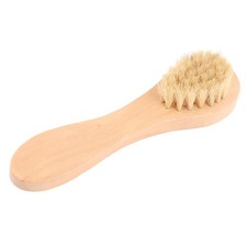 Sonew Face Brushes for Cleansing and Exfoliating Soft Wood Handle Brushing Sc...