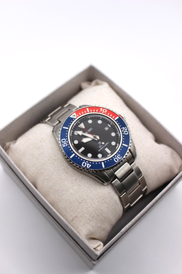 SEIKO Prospex SBDJ053 Pepsi Diver Scuba 200m Solar Sapphire