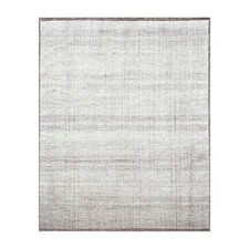 8' x 10' Red & White Oxidized Grass Design Wool Hand Knotted Oriental Rug R76299