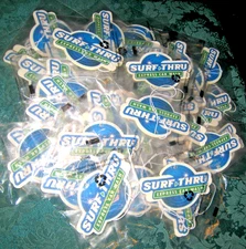 Car Air Fresheners Surf Thru *Mandarin Burst* - LOT OF 50 NEW SEALED - GREAT BUY