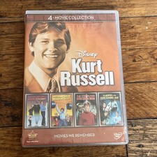 New Kurt Russell 4-Movie Collection DVD, 2012 Release Walt Disney Classics