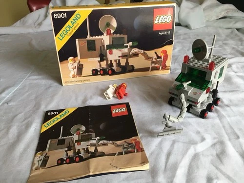 LEGO Mobile Lab 6901 LEGOLAND Space Complete Set Box Instructions Minifigures